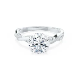 Lily Arkwright white gold engagement rings