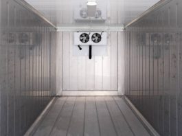 refrigeration container ramp
